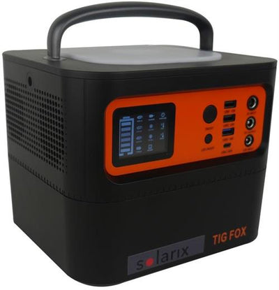 Solarix Tigfox 500W Portable Power Station – Pure Sine Wave Rated Power 500 Watts