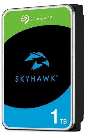 Seagate Skyhawk ST1000VX013 1TB 3.5'' HDD Surveillance Drives; SATA 6GB/s Interface; 1-8 Bays Supported; MTBF: 1M Hr's; Camera's