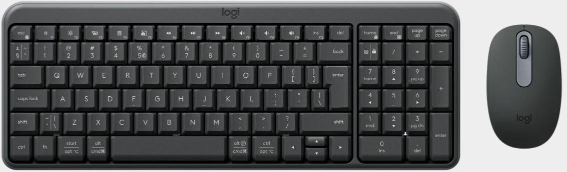 LOGITECH MK250 COMPACT BLUETOOTH WIRELESS COMBO WITH COMPACT KEYBOA...