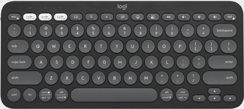 Logitech Pebble Keys 2 K380s Graphite Bluetooth Keyboard