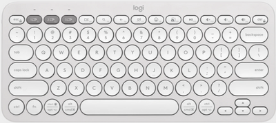 Logitech Pebble Keys 2 K380s White Bluetooth Keyboard