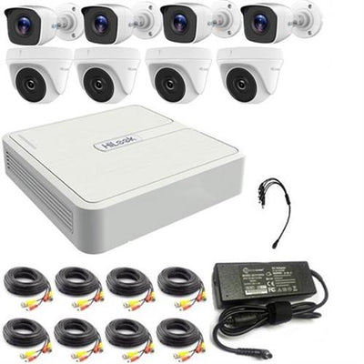 HiLook 8 Channel DVR with 4x 1080p HD Bullet Cameras and 4x