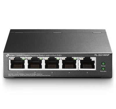TP-Link 5 Port Gigabit Unmanaged Desktop POE Switch