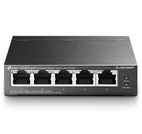 TP-Link 5 Port Gigabit Unmanaged Desktop POE Switch