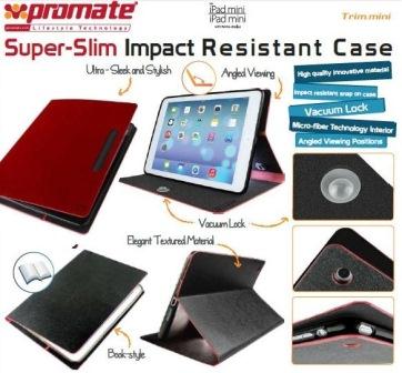 Promate Trim-Mini.Red Slender Protective Flex-Grip