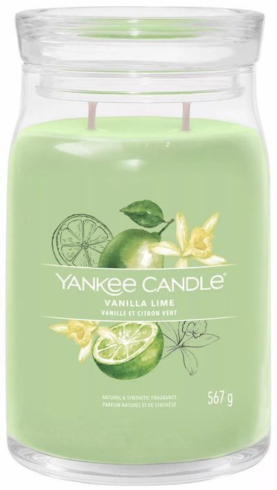 Yankee Candle Vanilla lime Signature Large Jar