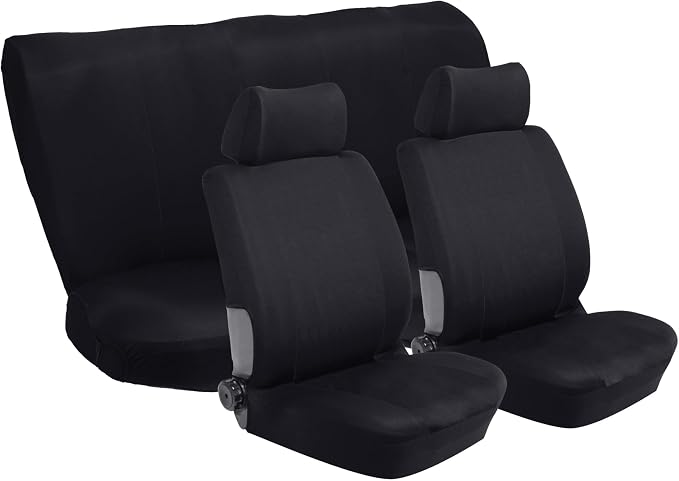 Stingray Nexus 6 Piece Car Seat Cover Set Black