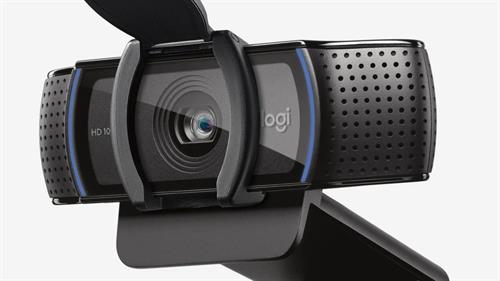 LOGITECH FULL HD 1080P VIDEO, STEREO MICS, AND AUTO FOCUS. INCLUDES...