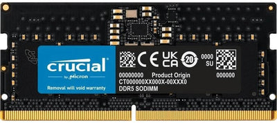 Crucial 8GB 5600MHz DDR5 SODIMM Notebook Memory