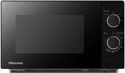 Hisense 20L Matte Black Manual Microwave Oven