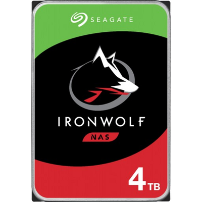 Seagate Ironwolf 4TB 3.5" Internal NAS Drives; SATA 6GB