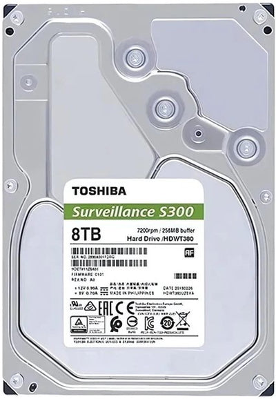 Toshiba S300 3.5 Inch Surveillance SATA Hard Drive Disk