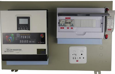 Solarix Esener 3KVA 24VDC Hybrid Inverter And Semi Plug And