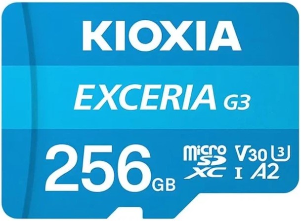 Kioxia Exceria 256GB MicroSDXC Memory Card