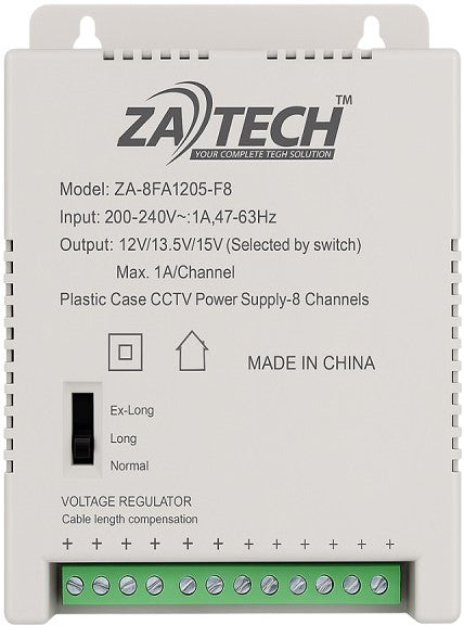 Securnix 8 Channels CCTV Power Supply Unit