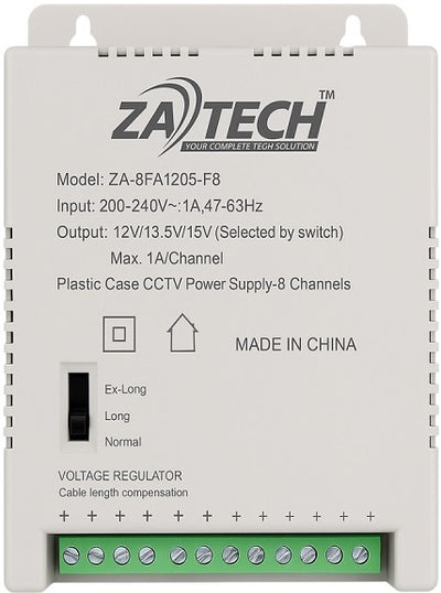 Securnix 8 Channels CCTV Power Supply Unit