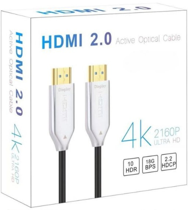 UniQue 4K Ultra HD 15M HDTV 2.0 Active Optical Cable