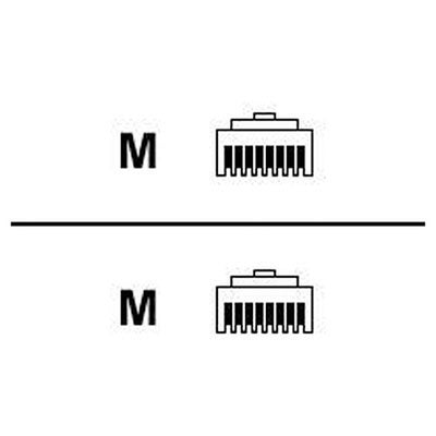 HP 2.1M/7FT CAT5 RJ45 M/M ETHERNET CABLE
