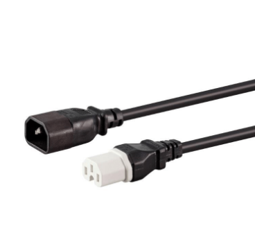 CABLE ASSEMBLE 3 METER KETTLE MALE TO FEMALE POWER CABLE