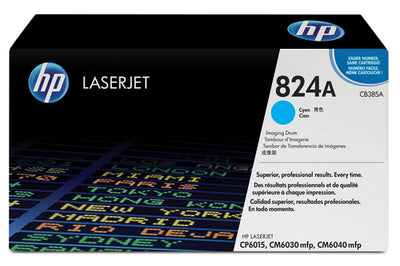 HP 824A COLOR LASERJET CM6040/CP6015 MFP CYAN IMAGE DRUM PRINTS APP...