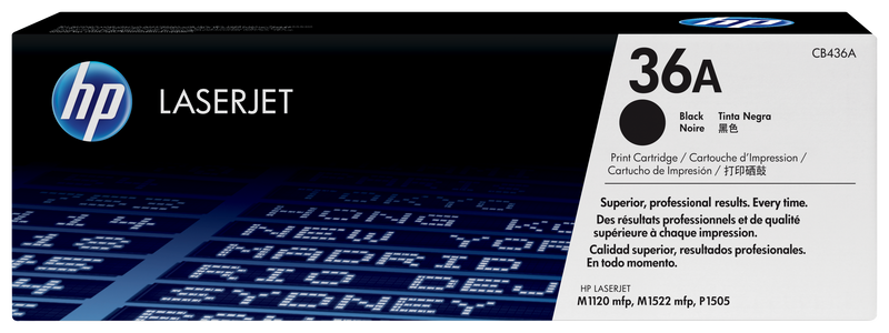 HP LASERJET P1505 BLACK TONER CARTRIDGE