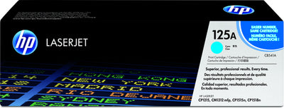 HP 125A CYAN LASERJET TONER CARTRIDGE 1215/1515/1518 & CM1312 PRINT...