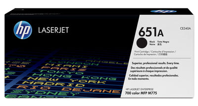 HP 651A LASEJET ENTERPRISE 700 COLOR MFP M775 SERIES BLACK PRINT TO...