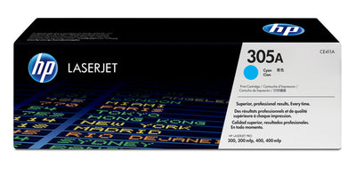 HP 305A CYAN LASERJET TONER CARTRIDGE FOR LASERJET PRO 300 AND 400 ...