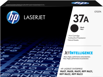 HP 37A BLACK ORIGINAL LASERJET TONER