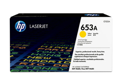 HP 653A YELLOW TONER CARTRIDGE