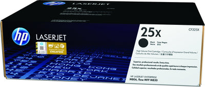 HP 25X LASERJET M806/M830 BLACK PRINT TONER CARTRIDGE PRINTS APPROX...