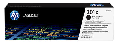 HP 201X BLACK LASERJET MFP M277/M252 TONER CARTRIDGE YIELD 2800 PGS