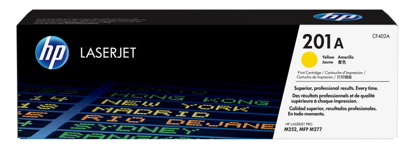 HP 201A YELLOW LASERJET MFP M277/M252 TONER CARTRIDGE YIELD 1400 PGS