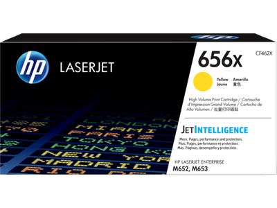 HP 656X HIGH YIELD YELLOW ORIGINAL LASERJET TONER