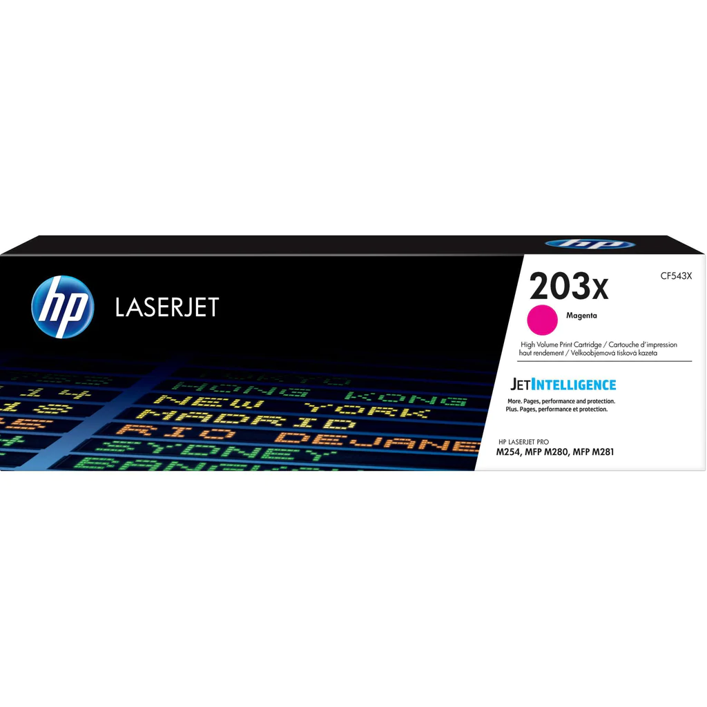 HP # 203X ORIGINAL MAGENTA LASERJET TONER CARTRIDGE