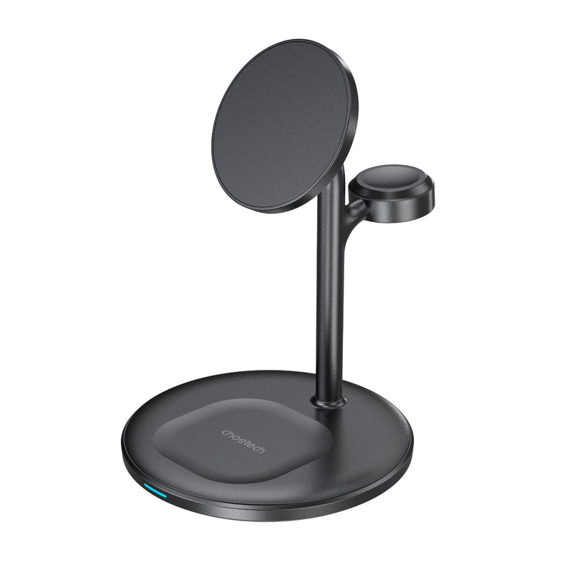 CHOETECH FAST WIRELESS 3 IN 1 MAGNETIC CHARGING STAND T585-F 15W - ...
