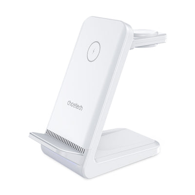 CHOETECH FAST WIRELESS 4 IN 1 MAGNETIC CHARGING STAND T608-F 15W - ...
