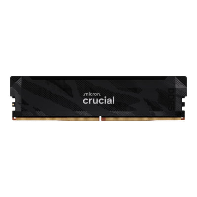 Crucial Pro 16GB 6400Mhz DDR5 Desktop OC Gaming Memory - Black