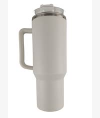 Casey Copo Termico Stainless Steel White 500ml Mug With Lid