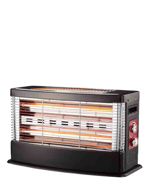 Condere 1800W Quartz Heater - Black