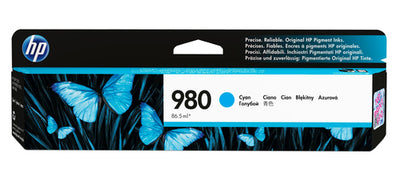 HP 980 CYAN INK CARTRIDGE