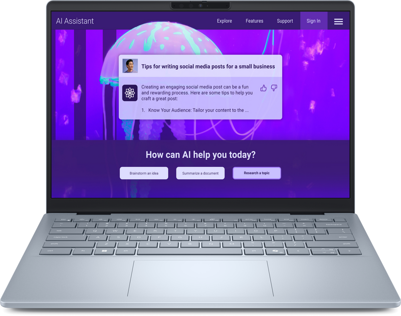 DELL 14 PLUS DB14250:INTEL CORE ULTRA 7 256V (12M CACHE, UP TO 4.8 ...