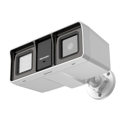 Hikvision 2MP 2.8mm Smart Hybrid Light Lamp Camera with Audio Fixed Bullet Camera