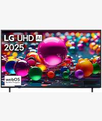 LG 55 inch UHD AI UA80 4K AI Magic Remote Smart Television
