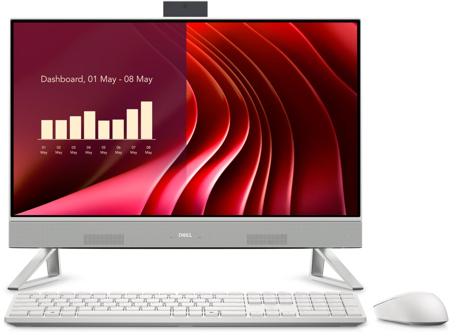 DELL 24 AIO EC24250:INTEL CORE I5-1334U (12M CACHE, UP TO 4.6 GHZ),...