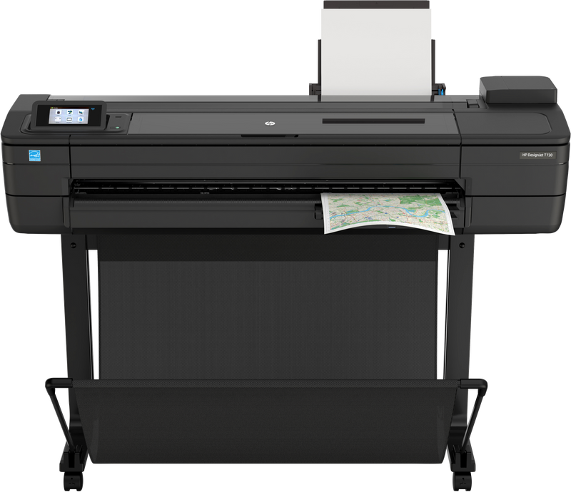 HP DESIGNJET T730 36IN PRINTER, PRINT SPEED - 25 SEC/PAGE ON A1, 82...