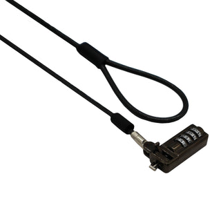 GIZZU 2m Slimline Combination Notebook and Ultrabook Cable Lock