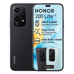 Honor 200 Lite 256GB DS Midnight Black