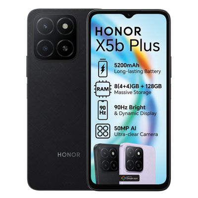 Honor X5B Plus 128GB DS Midnight Black