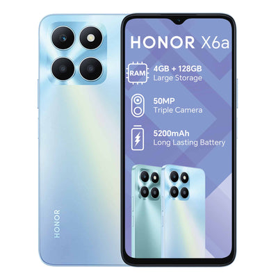 Honor X6A 128GB DS Cyan Lake